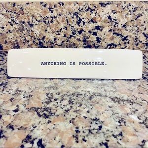 Rae Dunn Double Sided Sign Decor